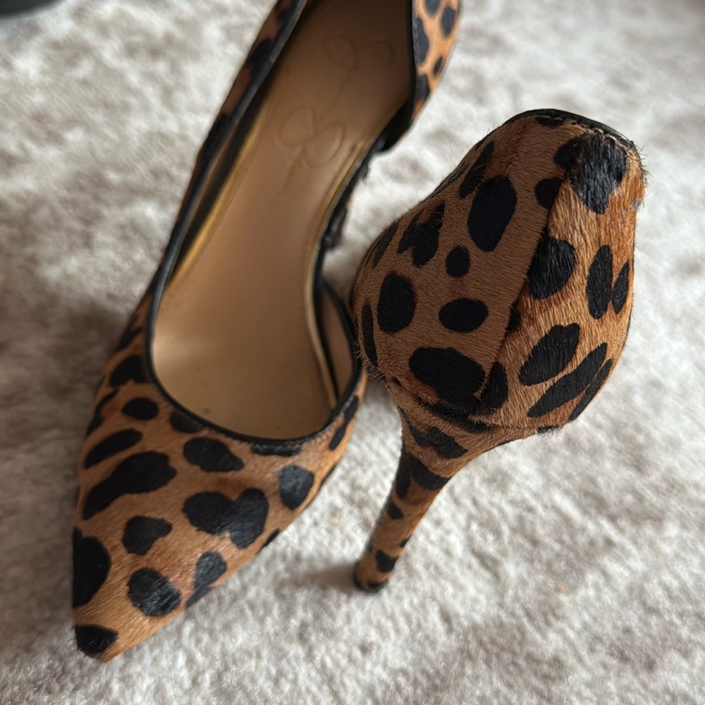 Jessica Simpson Leopard Heels